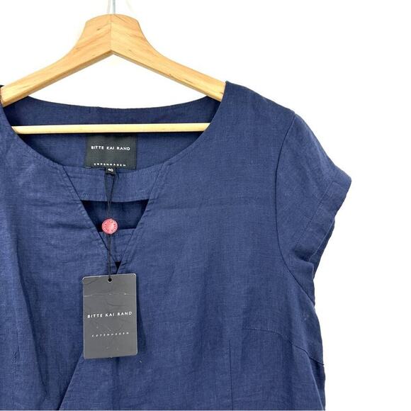 Bitte Kai Rand Linen Dress Sz 40 - Picture 5 of 6